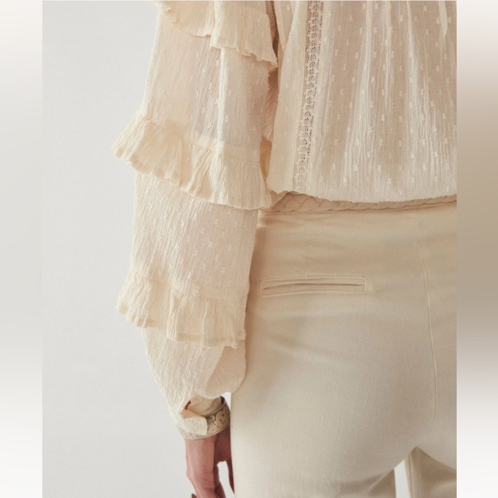 MAISON HOTEL Alberta Blouse Size XL - Picture 4 of 12